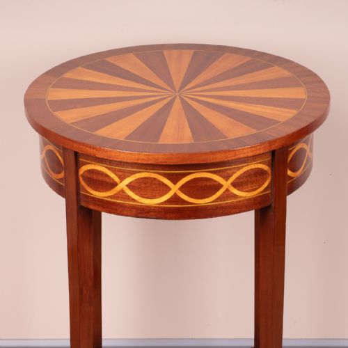 19THC FRENCH INLAID OCCASIONAL TABLE - ADDITIONAL PHOTO 10