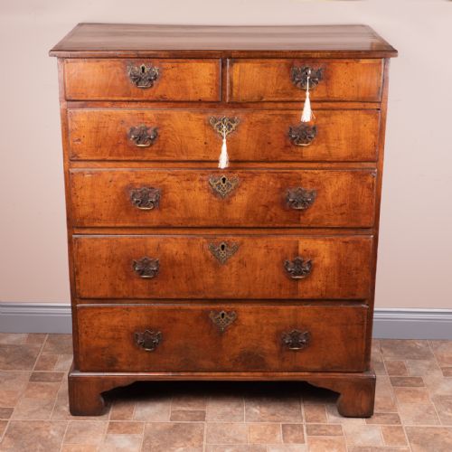18THC WALNUT CHEST OF DRAWERS - ADDITIONAL PHOTO 14