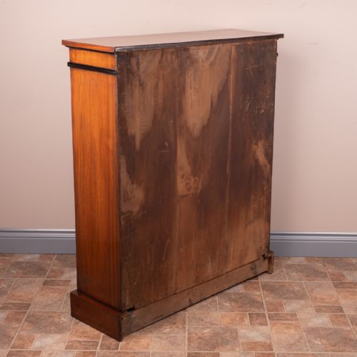 BRASS MOUNTED WALNUT OPEN BOOKCASE - ADDITIONAL PHOTO 14