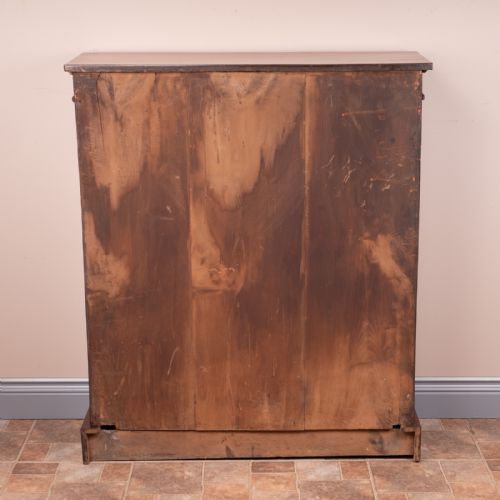 BRASS MOUNTED WALNUT OPEN BOOKCASE - ADDITIONAL PHOTO 16