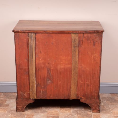SMALL GEORGIAN MAHOGANY CHEST OF DRAWERS - ADDITIONAL PHOTO 18