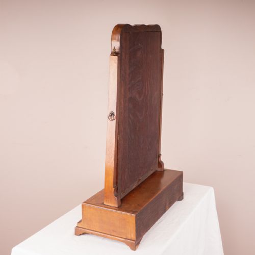 18THC WALNUT TOILET MIRROR - ADDITIONAL PHOTO 2