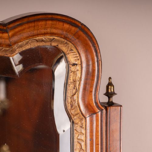 18THC WALNUT TOILET MIRROR - ADDITIONAL PHOTO 6