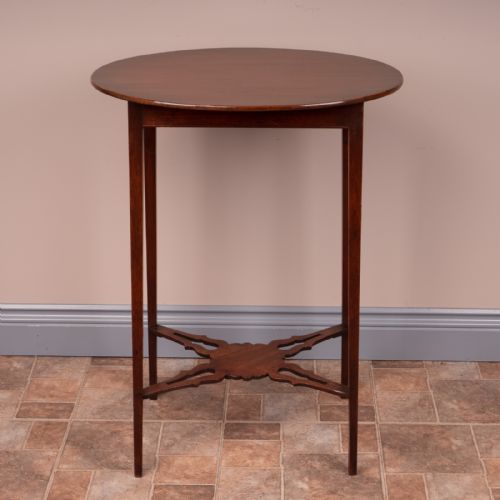 19THC MAHOGANY OVAL OCCASIONAL TABLE - ADDITIONAL PHOTO 6
