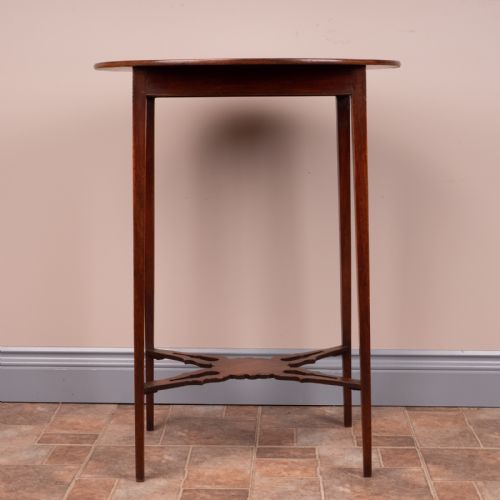 19THC MAHOGANY OVAL OCCASIONAL TABLE - ADDITIONAL PHOTO 9