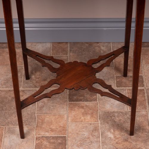 19THC MAHOGANY OVAL OCCASIONAL TABLE - ADDITIONAL PHOTO 10