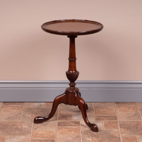 FINE QUALITY MAHOGANY WINE TABLE - ADDITIONAL PHOTO 5