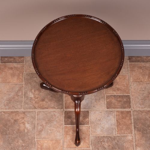 FINE QUALITY MAHOGANY WINE TABLE - ADDITIONAL PHOTO 7
