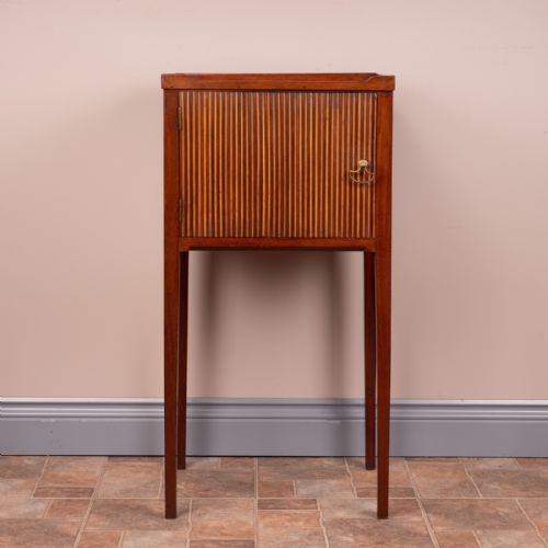 19THC MAHOGANY POT CUPBOARD - ADDITIONAL PHOTO 1