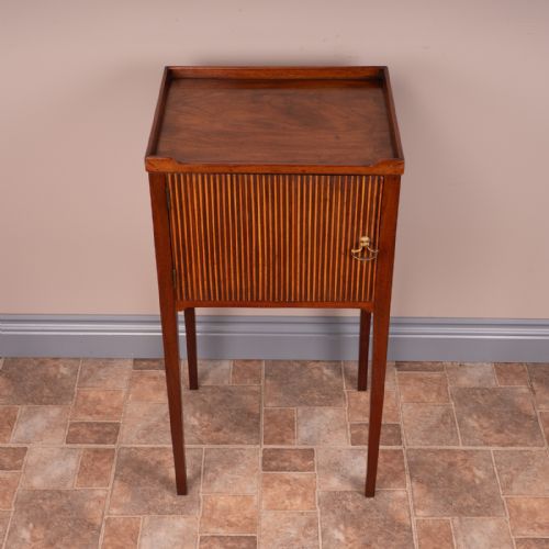 19THC MAHOGANY POT CUPBOARD - ADDITIONAL PHOTO 5