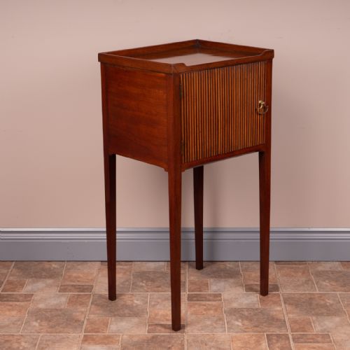 19THC MAHOGANY POT CUPBOARD - ADDITIONAL PHOTO 6