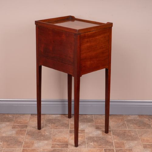 19THC MAHOGANY POT CUPBOARD - ADDITIONAL PHOTO 8