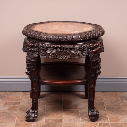 GOOD QUALITY ORIENTAL OCCASIONAL TABLE - ADDITIONAL PHOTO 2