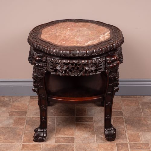 GOOD QUALITY ORIENTAL OCCASIONAL TABLE - ADDITIONAL PHOTO 4