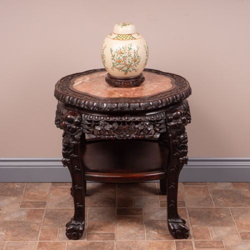 GOOD QUALITY ORIENTAL OCCASIONAL TABLE - ADDITIONAL PHOTO 6