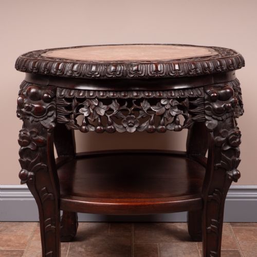 GOOD QUALITY ORIENTAL OCCASIONAL TABLE - ADDITIONAL PHOTO 8