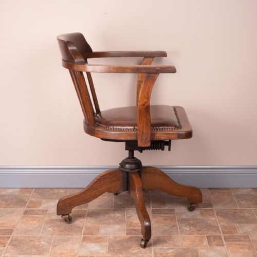 OAK DESK CHAIR - ADDITIONAL PHOTO 3