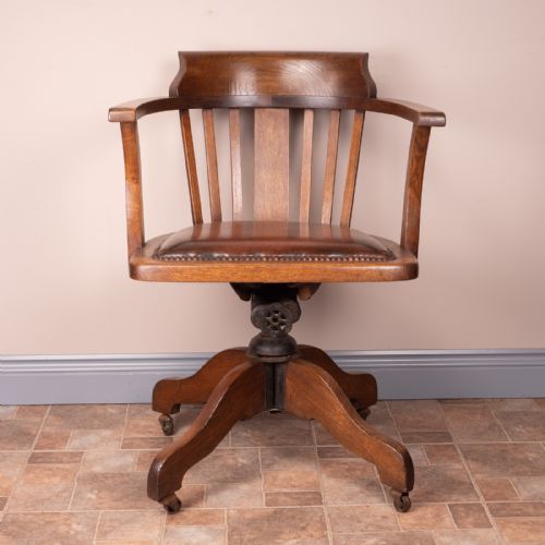 OAK DESK CHAIR - ADDITIONAL PHOTO 5