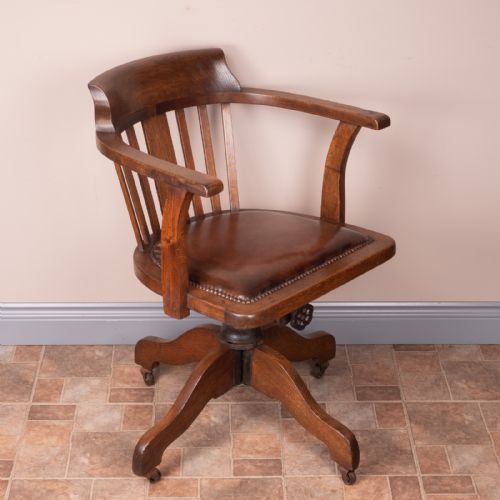 OAK DESK CHAIR - ADDITIONAL PHOTO 6