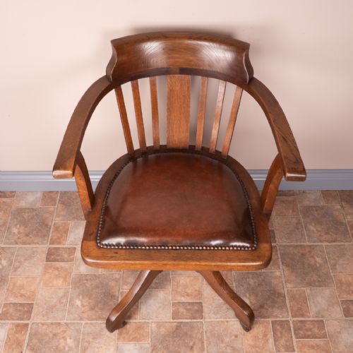 OAK DESK CHAIR - ADDITIONAL PHOTO 7