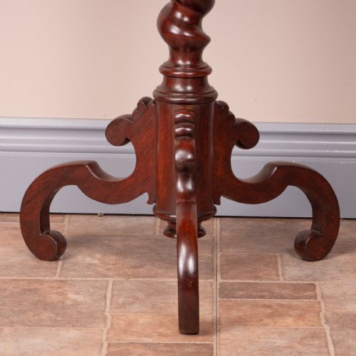 INLAID ROSEWOOD OCCASIONAL TABLE - ADDITIONAL PHOTO 6
