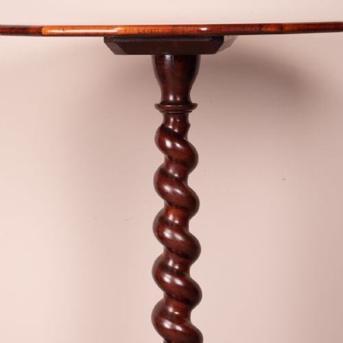 INLAID ROSEWOOD OCCASIONAL TABLE - ADDITIONAL PHOTO 7