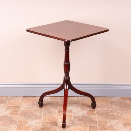19THC MAHOGANY OCCASIONAL TIP TABLE - ADDITIONAL PHOTO 2