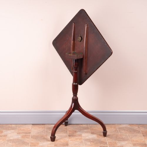 19THC MAHOGANY OCCASIONAL TIP TABLE - ADDITIONAL PHOTO 4