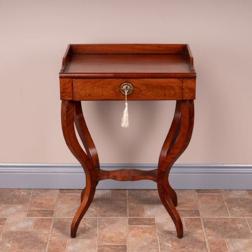 FRENCH MAHOGANY OCCASIONAL TABLE - ADDITIONAL PHOTO 1