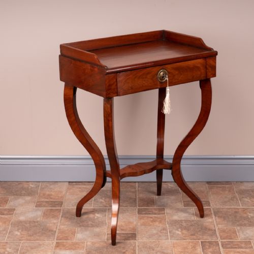 FRENCH MAHOGANY OCCASIONAL TABLE - ADDITIONAL PHOTO 4