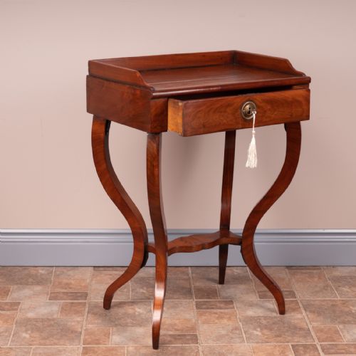FRENCH MAHOGANY OCCASIONAL TABLE - ADDITIONAL PHOTO 5