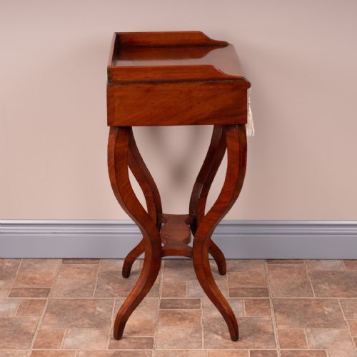 FRENCH MAHOGANY OCCASIONAL TABLE - ADDITIONAL PHOTO 6