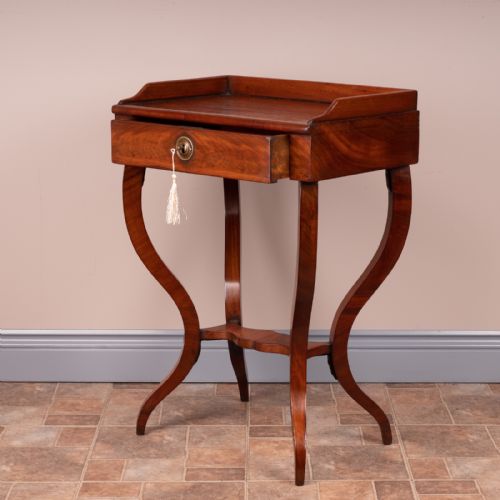 FRENCH MAHOGANY OCCASIONAL TABLE - ADDITIONAL PHOTO 7