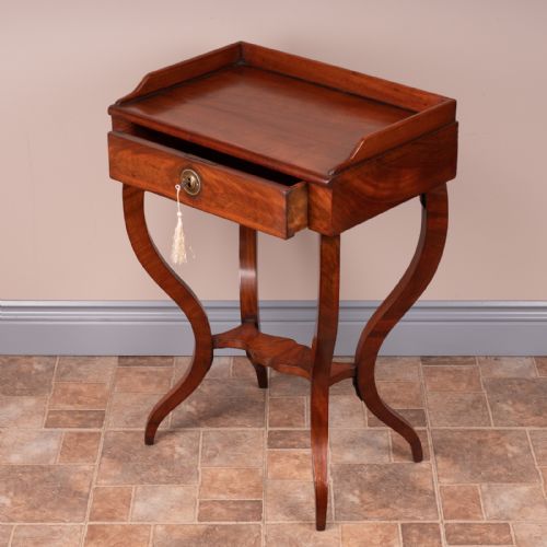 FRENCH MAHOGANY OCCASIONAL TABLE - ADDITIONAL PHOTO 8