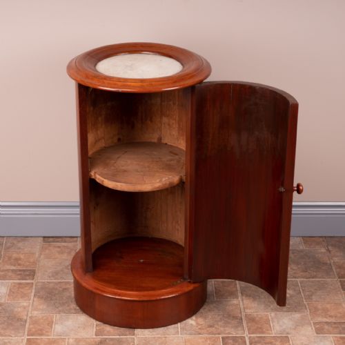 VICTORIAN MAHOGANY POT CUPBOARD - ADDITIONAL PHOTO 4