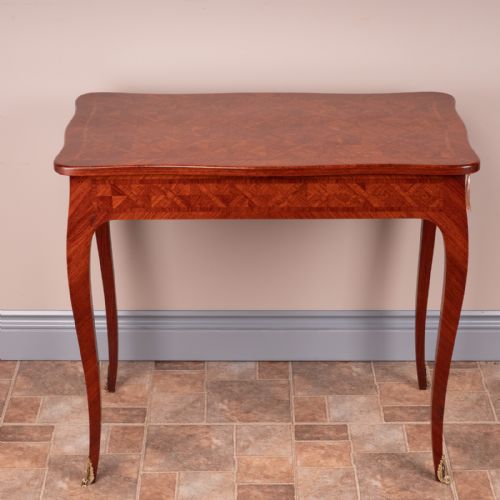 FRENCH PARQUETRY TABLE - ADDITIONAL PHOTO 1