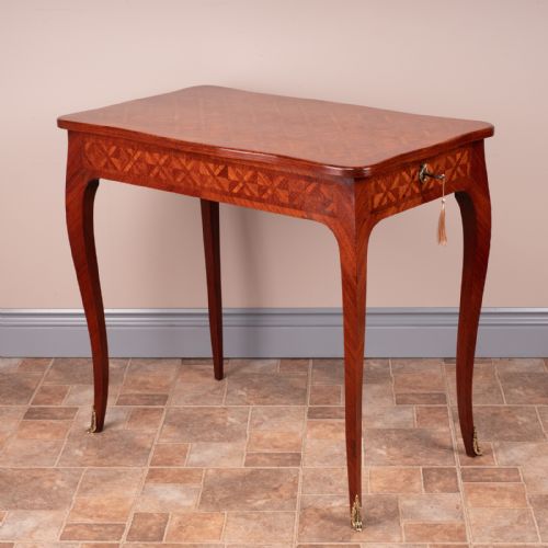 FRENCH PARQUETRY TABLE - ADDITIONAL PHOTO 4