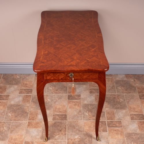 FRENCH PARQUETRY TABLE - ADDITIONAL PHOTO 7