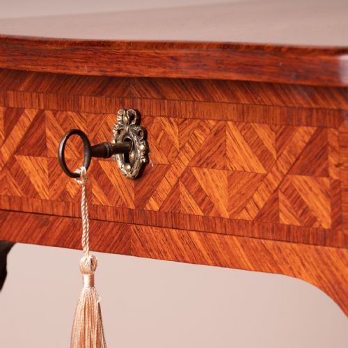 FRENCH PARQUETRY TABLE - ADDITIONAL PHOTO 12