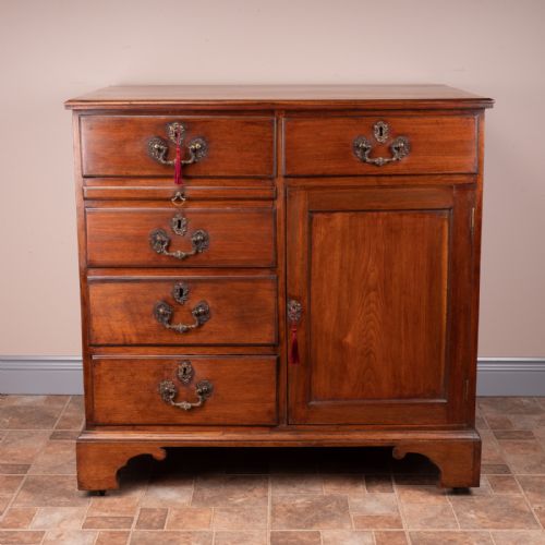 19THC COUNTRY HOUSE WALNUT CABINET - ADDITIONAL PHOTO 3