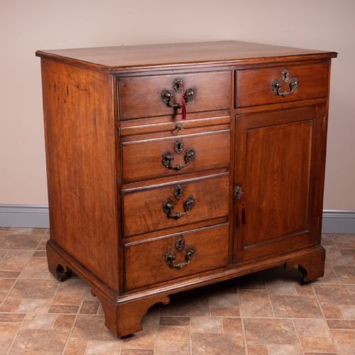 19THC COUNTRY HOUSE WALNUT CABINET - ADDITIONAL PHOTO 4