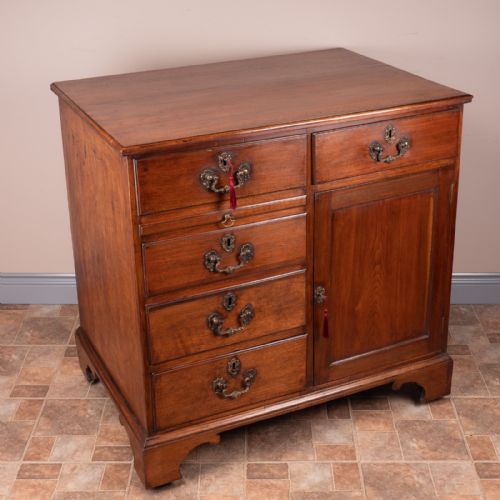 19THC COUNTRY HOUSE WALNUT CABINET - ADDITIONAL PHOTO 5