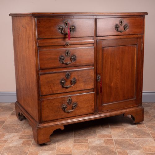 19THC COUNTRY HOUSE WALNUT CABINET - ADDITIONAL PHOTO 6