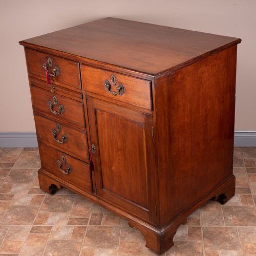 19THC COUNTRY HOUSE WALNUT CABINET - ADDITIONAL PHOTO 10
