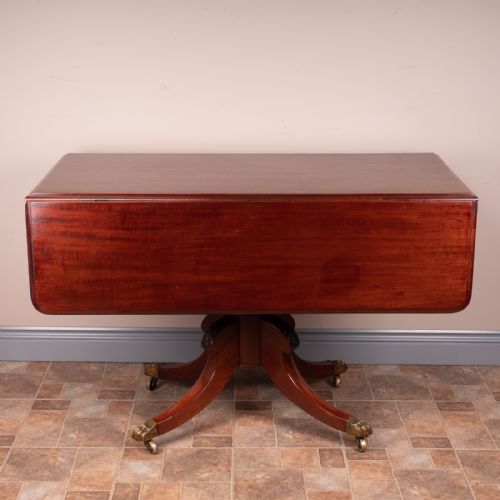 19THC MAHOGANY PEMBROKE TABLE - ADDITIONAL PHOTO 1