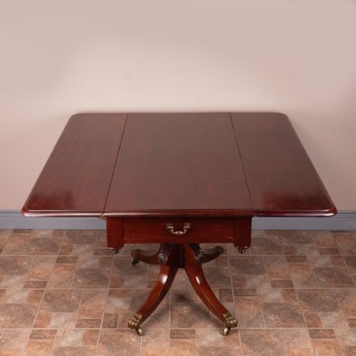 19THC MAHOGANY PEMBROKE TABLE - ADDITIONAL PHOTO 10