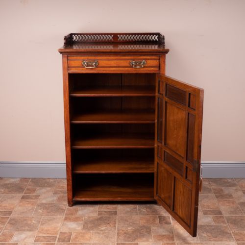WALNUT MUSIC CABINET - ADDITIONAL PHOTO 2