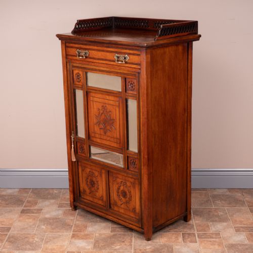 WALNUT MUSIC CABINET - ADDITIONAL PHOTO 3