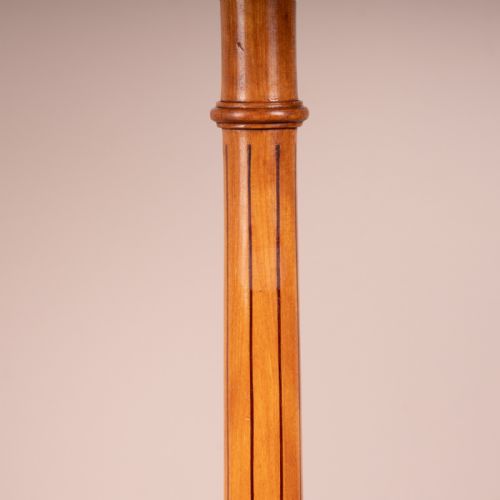 PAIR OF INLAID SATINWOOD TORCHERE STANDS - ADDITIONAL PHOTO 8