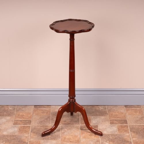 TALL MAHOGANY WINE TABLE - ADDITIONAL PHOTO 5